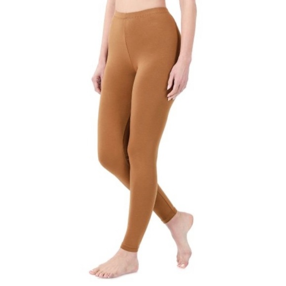 Zenana Outfitters Pants - ZENANA camel ankle length legging